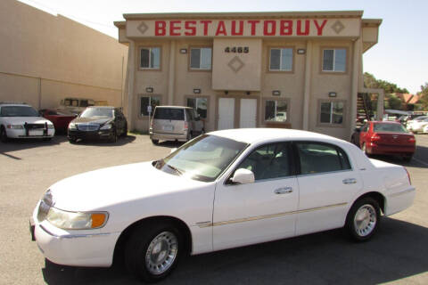 1998 Lincoln Town Car for sale at Best Auto Buy in Las Vegas NV