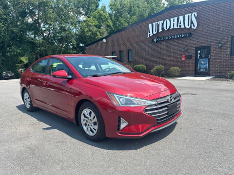 2019 Hyundai Elantra for sale at Autohaus of Greensboro in Greensboro NC