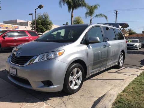 2013 Toyota Sienna for sale at MIKE AHWAZI in Santa Ana CA