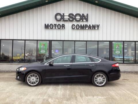 2016 Ford Fusion for sale at Olson Motor Company in Morris MN