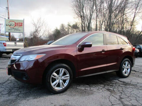 2013 Acura RDX for sale at AUTO STOP INC. in Pelham NH