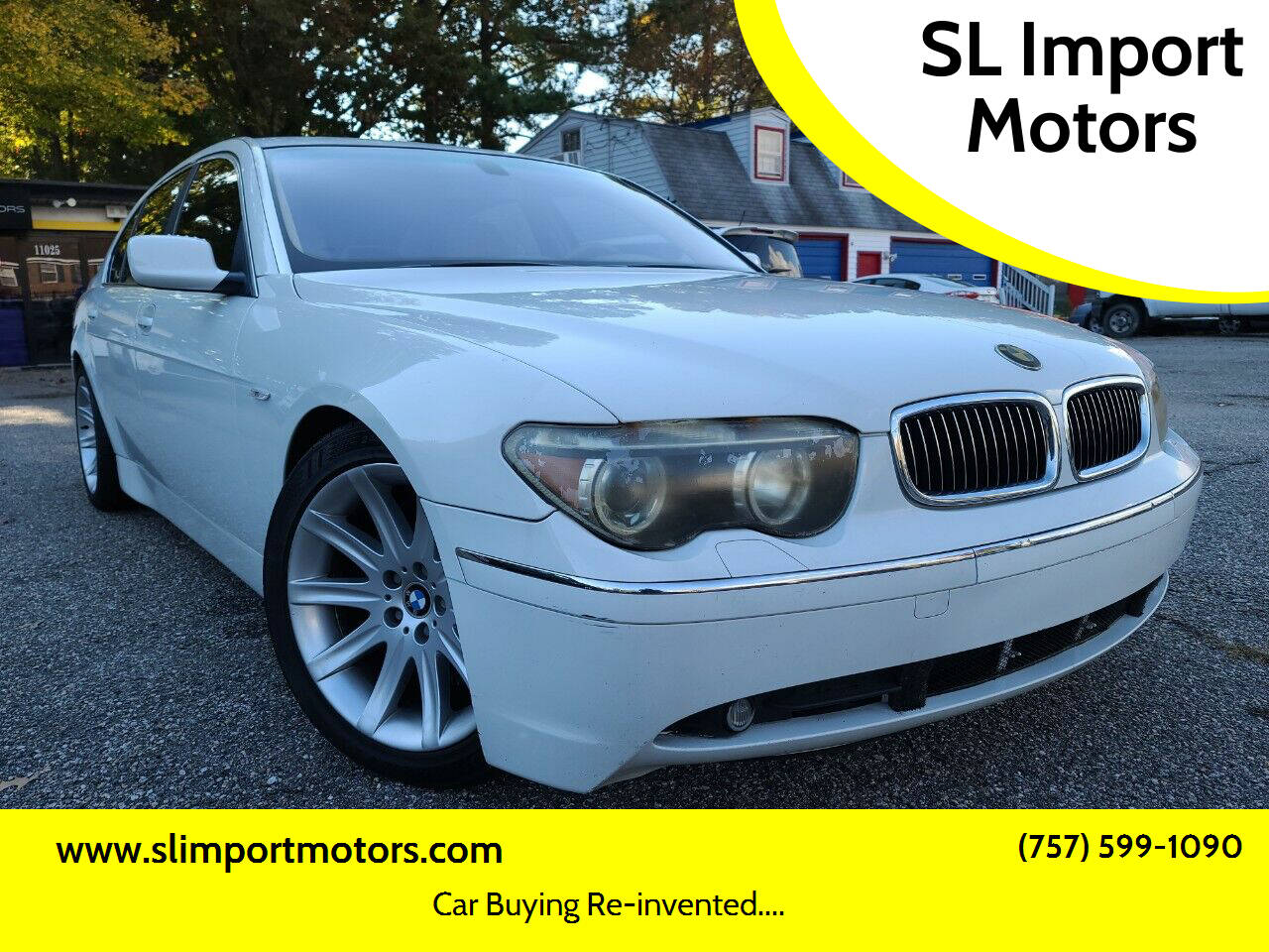 2003 BMW 7 Series for sale at SL Import Motors in Newport News, VA