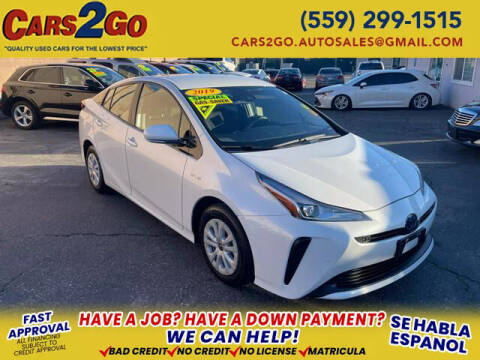 2019 Toyota Prius for sale at Cars 2 Go in Clovis CA