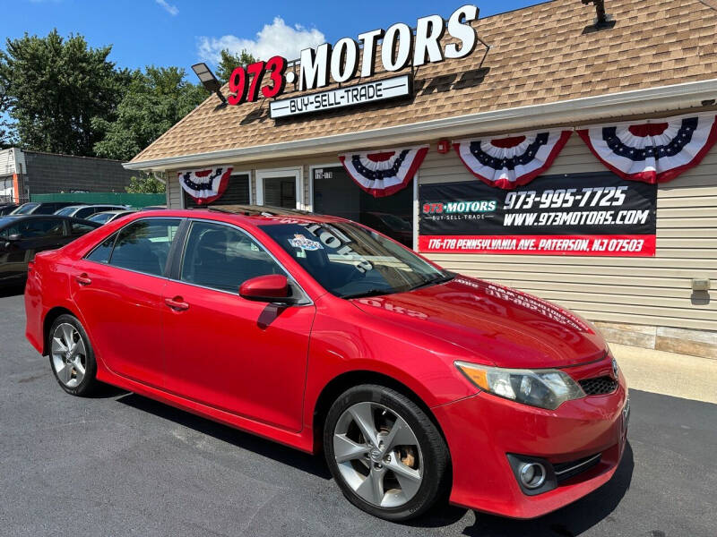 2012 Toyota Camry for sale at 973 MOTORS in Paterson NJ