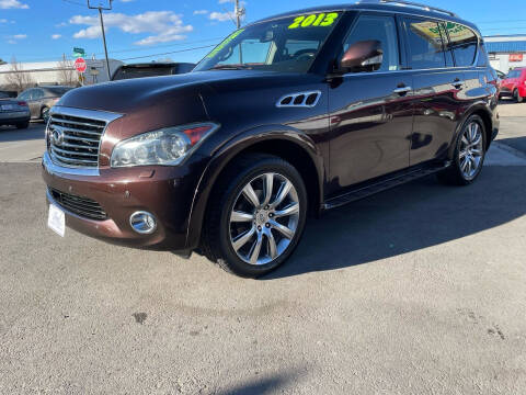2013 Infiniti QX56 for sale at MAGIC AUTO SALES, LLC in Nampa ID