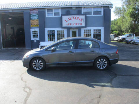 2010 Honda Civic for sale at LAUZON'S AUTO TECH TOWING in Malone NY