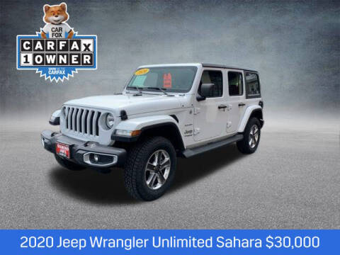 2020 Jeep Wrangler Unlimited for sale at Diamond Jim's West Allis in West Allis WI