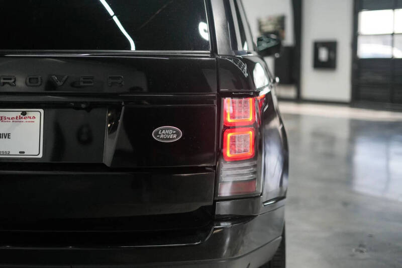 2017 Land Rover Range Rover Supercharged