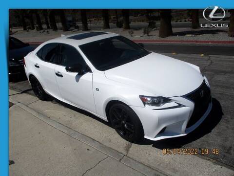 2015 Lexus IS 250 for sale at One Eleven Vintage Cars in Palm Springs CA
