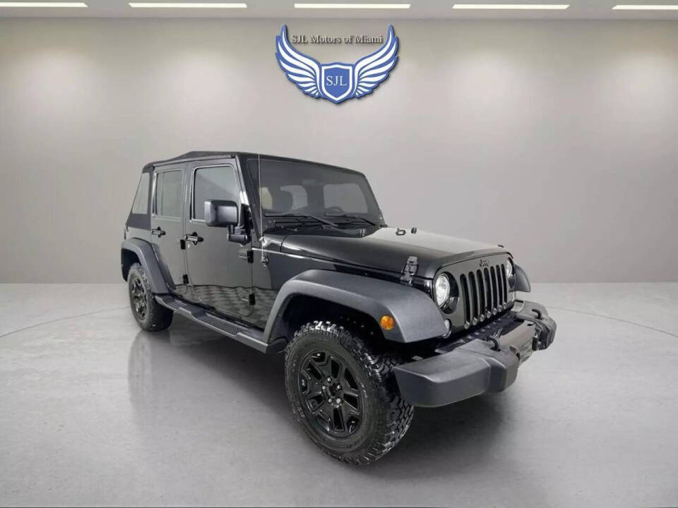 2018 Jeep Wrangler JK Unlimited for sale at SJL Motors of Miami in Plantation, FL