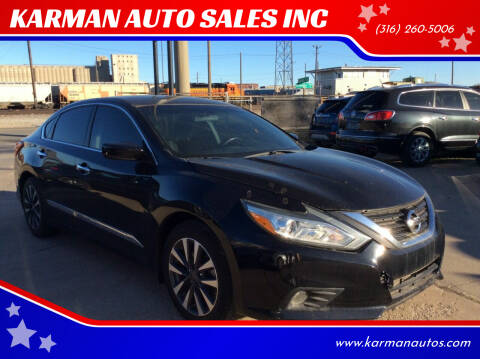 2016 Nissan Altima for sale at KARMAN AUTO SALES INC in Wichita KS