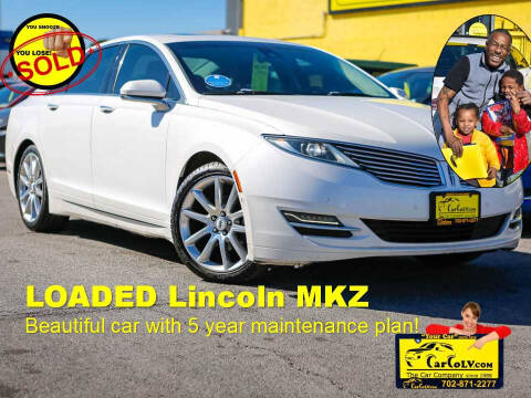 2015 Lincoln MKZ for sale at The Car Company in Las Vegas NV