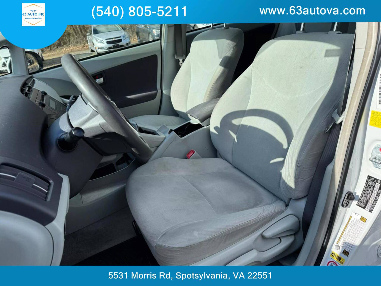 2010 Toyota Prius for sale at 63 Auto Inc in Spotsylvania, VA