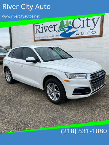 2018 Audi Q5 for sale at River City Auto Inc. in Fergus Falls MN
