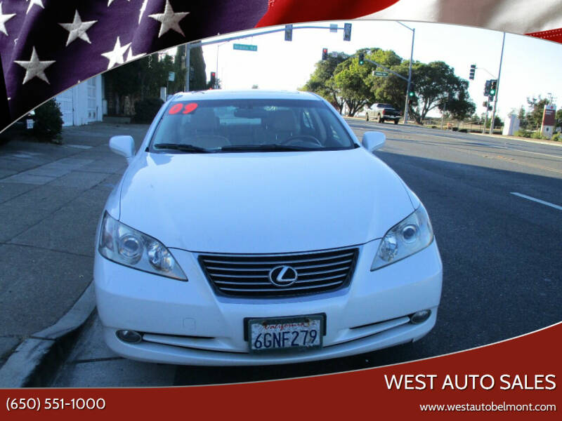 2009 Lexus ES 350 for sale at West Auto Sales in Belmont CA