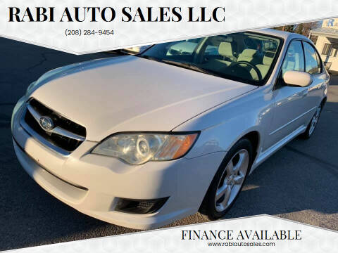 2009 Subaru Legacy for sale at RABI AUTO SALES LLC in Garden City ID