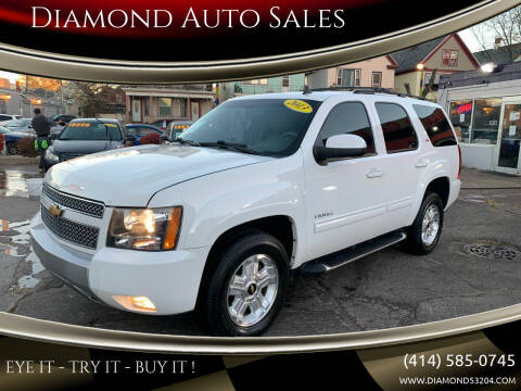 2013 Chevrolet Tahoe for sale at DIAMOND AUTO SALES LLC in Milwaukee WI