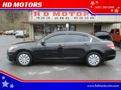 2012 Honda Accord for sale at HD MOTORS in Kingsport TN