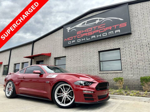 2020 Ford Mustang for sale at Exotic Motorsports of Oklahoma in Edmond OK