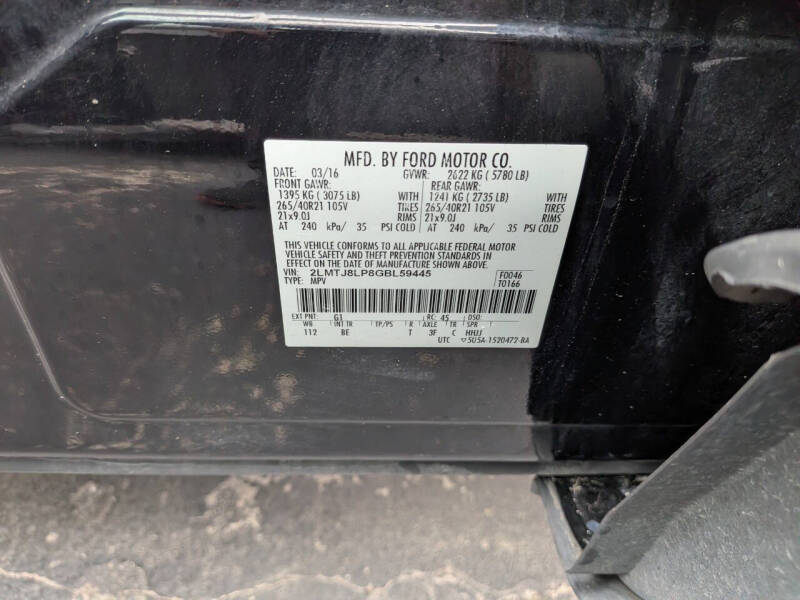 2016 Lincoln MKX Reserve