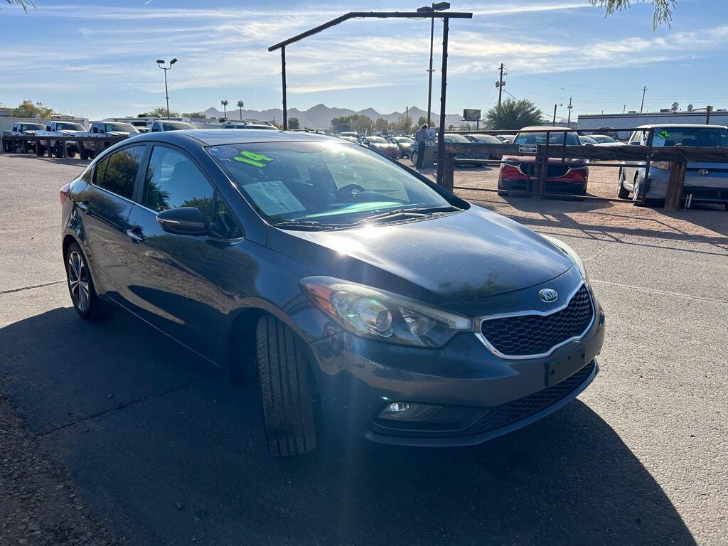 2014 Kia Forte for sale at Big 3 Automart At Double H Auto Ranch in QUEEN CREEK, AZ