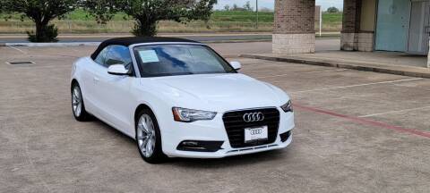 2014 Audi A5 for sale at America's Auto Financial in Houston TX