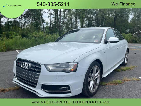 2015 Audi S4 for sale at Auto Land of Thornburg in Spotsylvania VA