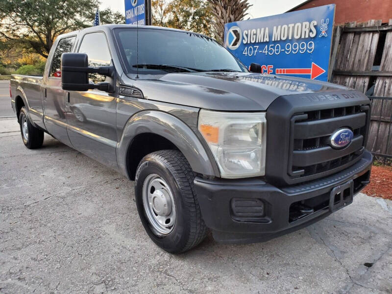 2011 Ford F-250 Super Duty for sale at SIGMA MOTORS USA in Orlando FL