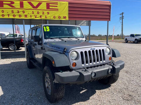 2013 Jeep Wrangler Unlimited for sale at Drive in Leachville AR