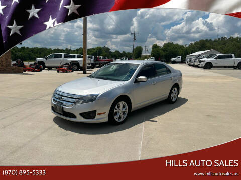 2012 Ford Fusion for sale at Hills Auto Sales in Salem AR