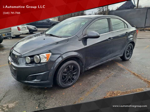 2014 Chevrolet Sonic for sale at i-Automotive Group LLC in Waterford MI
