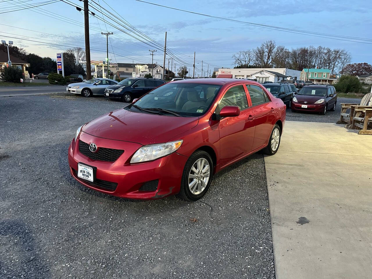 2010 Toyota Corolla for sale at PEAK VIEW MOTORS in Mount Crawford, VA