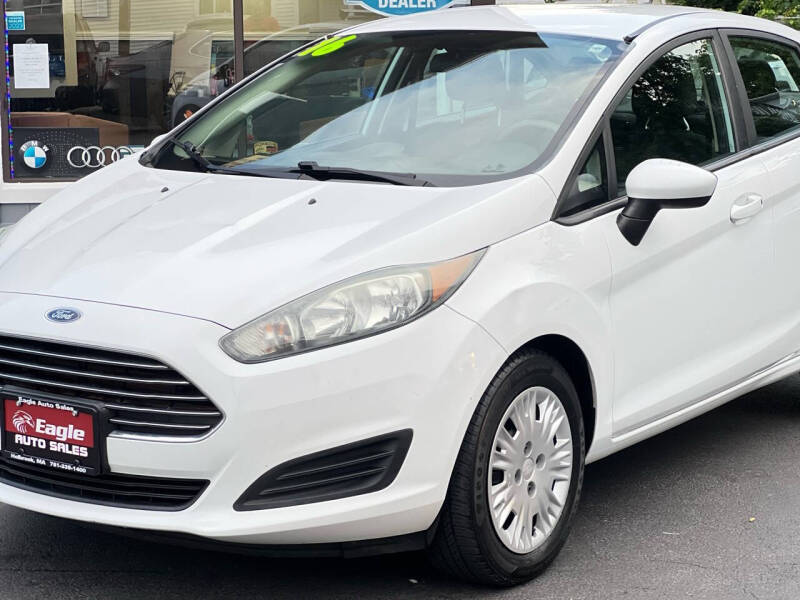 Used 2016 Ford Fiesta S with VIN 3FADP4AJ1GM155780 for sale in Holbrook, MA