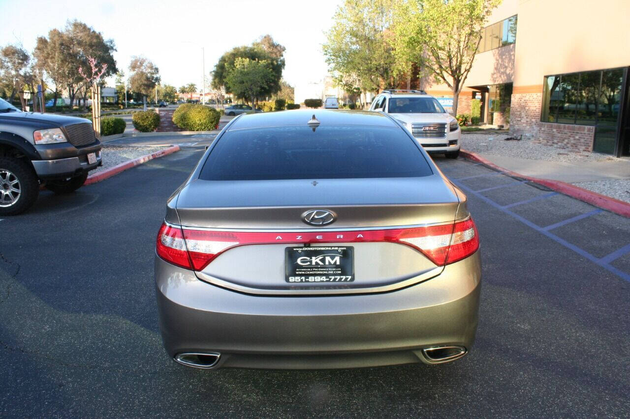 2013 Hyundai Azera for sale at CK Motors in Murrieta, CA