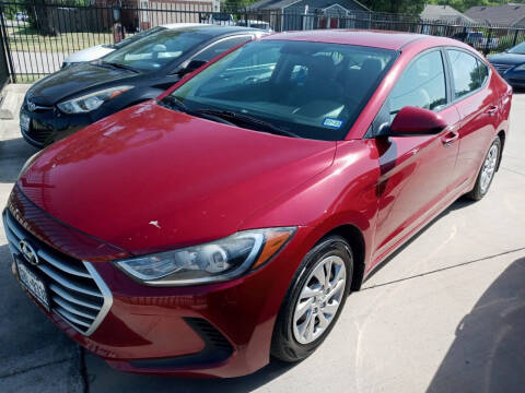 2017 Hyundai Elantra for sale at Auto Haus Imports in Grand Prairie TX