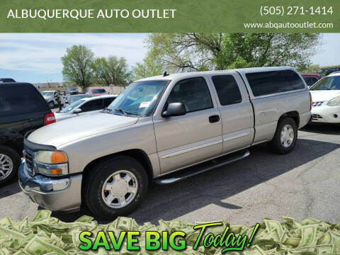 2007 GMC Sierra 1500 Classic for sale at ALBUQUERQUE AUTO OUTLET in Albuquerque NM