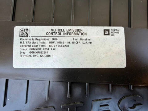 2016 Chevrolet Express LS 2500