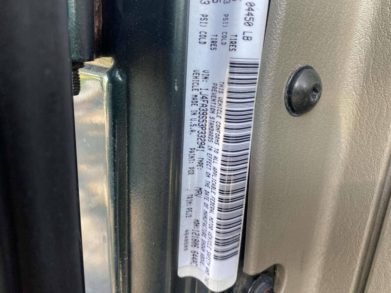 2003 Jeep Wrangler  - $12,995
