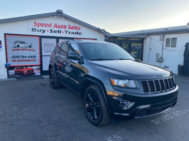 2015 Jeep Grand Cherokee for sale at Speed Auto Sales in El Cajon CA