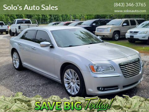 2014 Chrysler 300 for sale at Solo's Auto Sales in Timmonsville SC