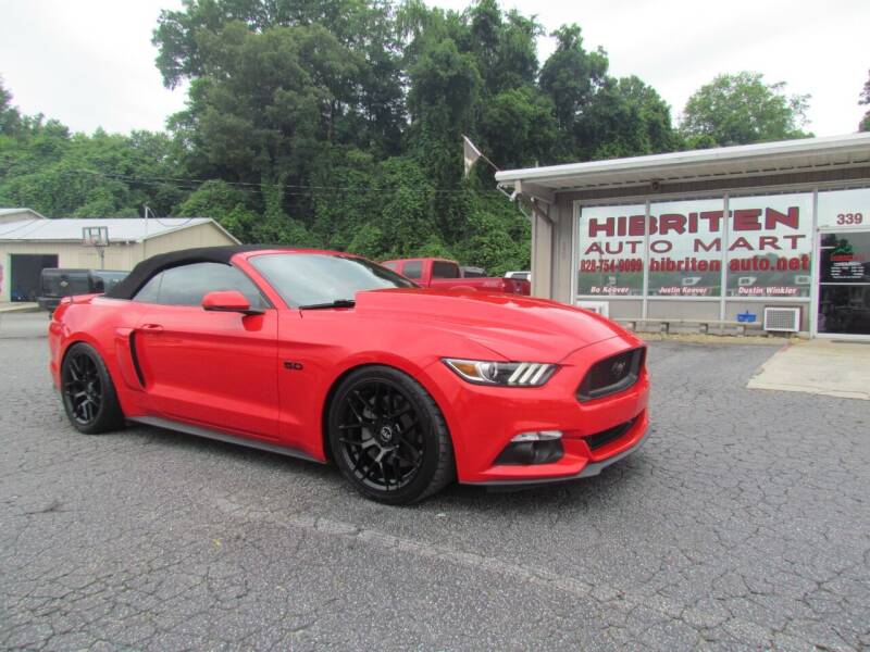 2016 Ford Mustang for sale at Hibriten Auto Mart in Lenoir NC