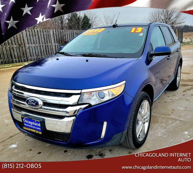 2013 Ford Edge for sale at Chicagoland Internet Auto - 410 N Vine St New Lenox IL, 60451 in New Lenox IL
