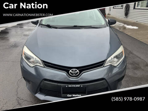 2014 Toyota Corolla for sale at Car Nation in Webster NY