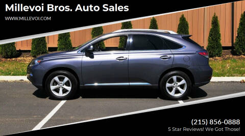 2015 Lexus RX 350 for sale at Millevoi Bros. Auto Sales in Philadelphia PA