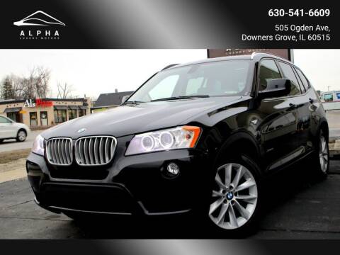 2013 BMW X3 for sale at Alpha Luxury Motors in Downers Grove IL