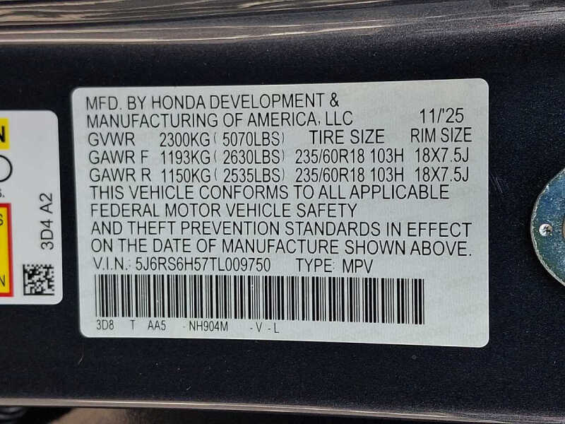 2026 Honda CR-V Hybrid Sport
