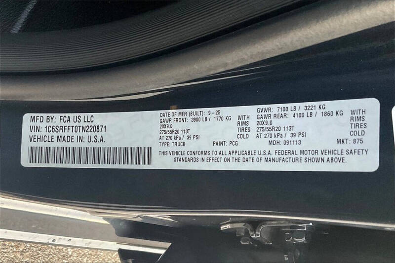 2026 RAM 1500 Big Horn