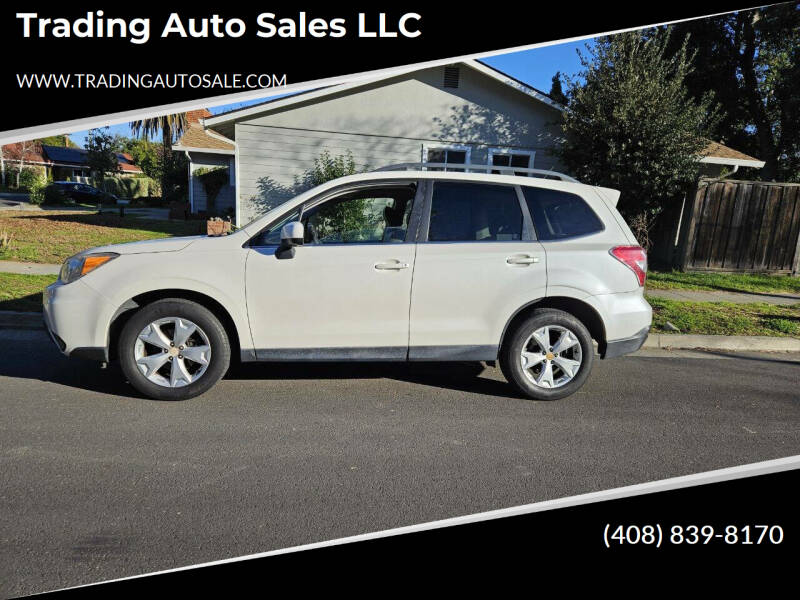 2015 Subaru Forester for sale at Trading Auto Sales LLC in San Jose CA