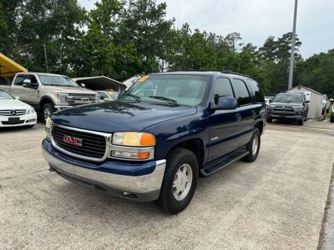 2002 GMC Yukon for sale at AUTO WOODLANDS in Magnolia TX