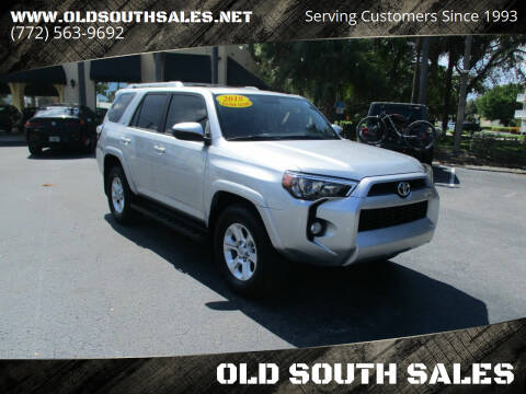 2018 Toyota 4Runner for sale at OLD SOUTH SALES in Vero Beach FL